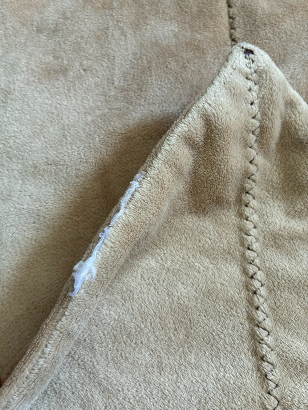 Carters Just One You Tan Elephant Security Blanket